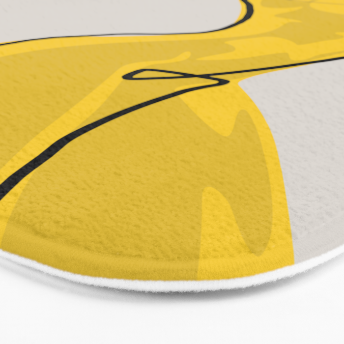 Mustard Moonlight  Bath Mat Gallery Image 3