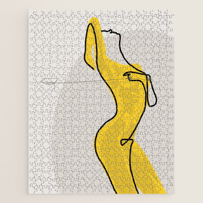 Mustard Moonlight  Jigsaw Puzzle Gallery Image 1