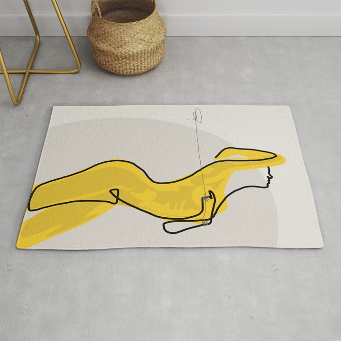Mustard Moonlight  Rug Gallery Image 1