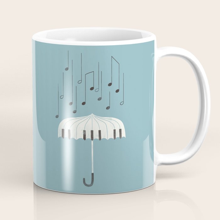 Singing in the rain Coffee Mug Gallery Image 1