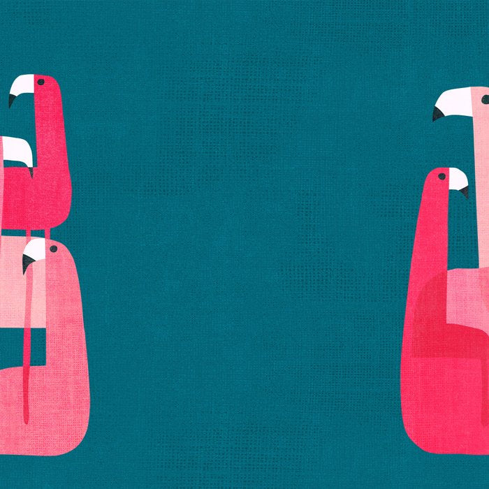 Pink flamingoes Coffee Mug Gallery Image 2