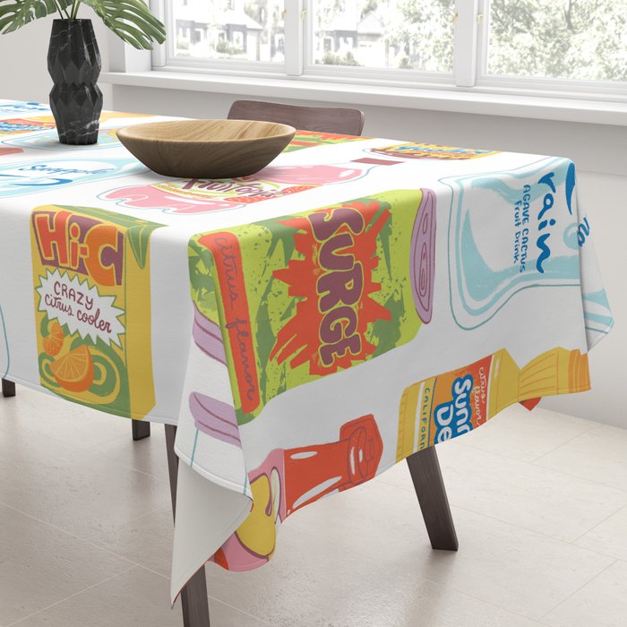 90s Drinks Tablecloth Gallery Image 3