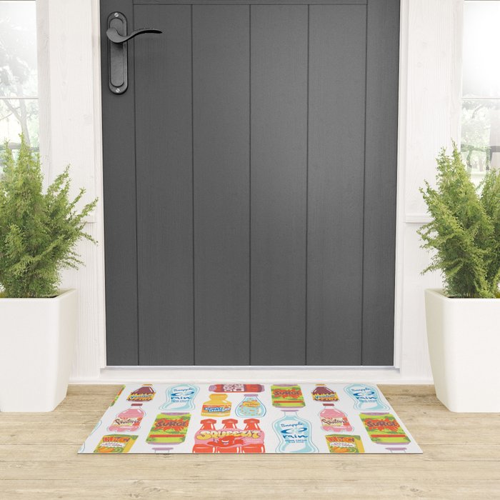 90s Drinks Welcome Mat Gallery Image 3