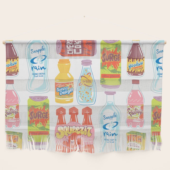 90s Drinks Wall Hanging Gallery Image 1