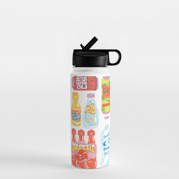 90s Drinks Water Bottle Gallery Image 1