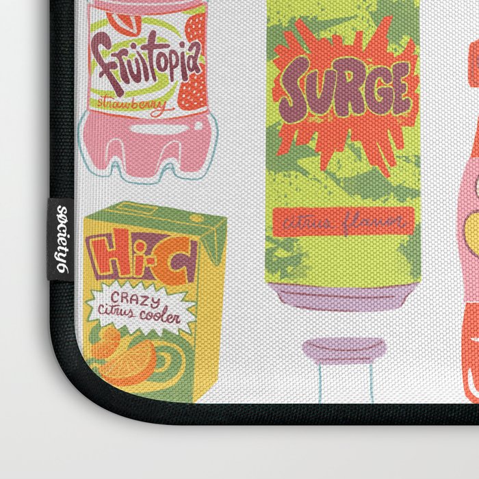 90s Drinks Laptop Sleeve Gallery Image 3