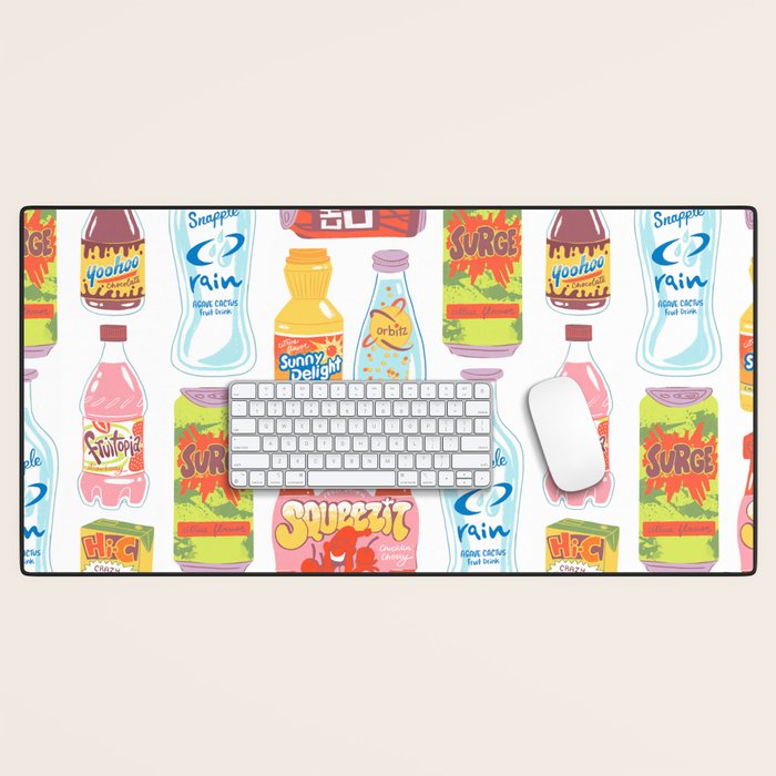 90s Drinks Desk Mat Gallery Image 1