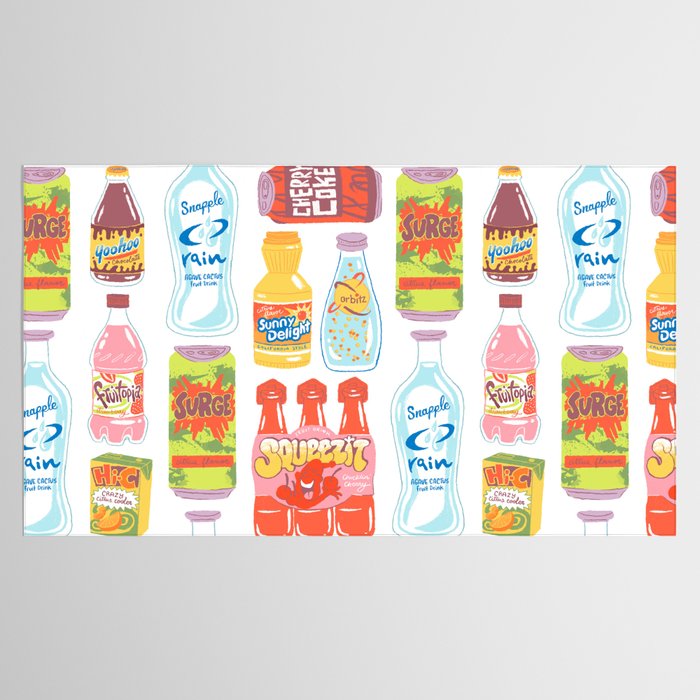 90s Drinks Tablecloth Gallery Image 2