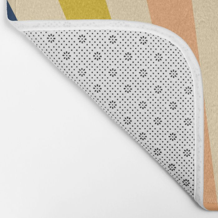 60s retro sun  Bath Mat Gallery Image 2