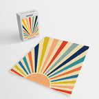 60s retro sun  Jigsaw Puzzle Gallery Image 2