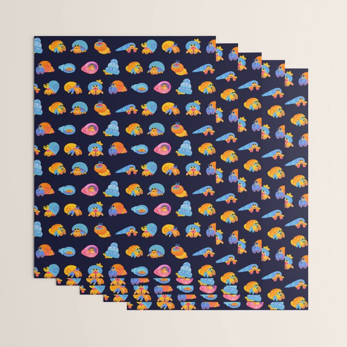 Hermit Crab Wrapping Paper Gallery Image 3