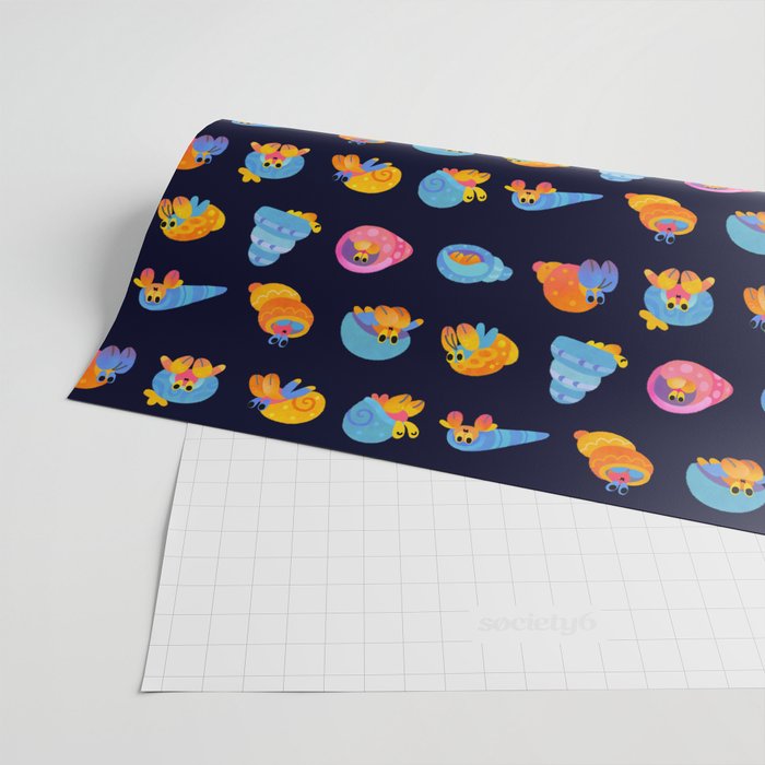 Hermit Crab Wrapping Paper Gallery Image 2
