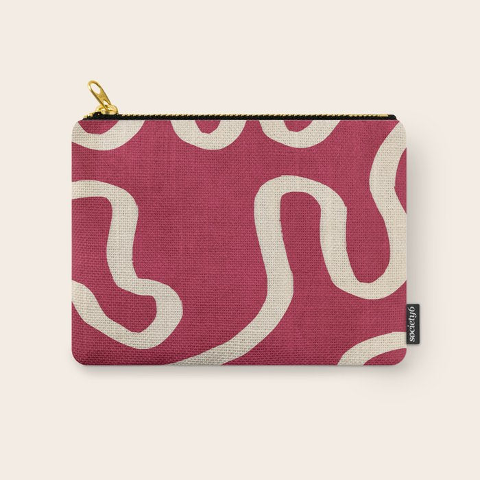 abstract minimal 65/2 Carry All Pouch Gallery Image 1