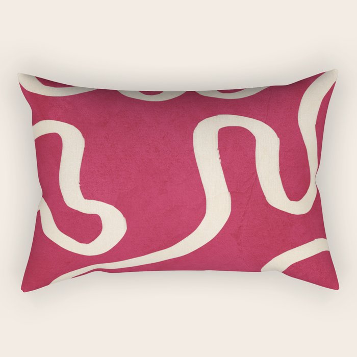 abstract minimal 65/2 Rectangular Pillow Gallery Image 2