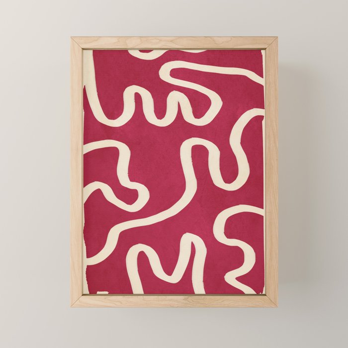 abstract minimal 65/2 Mini Art Print Gallery Image 1