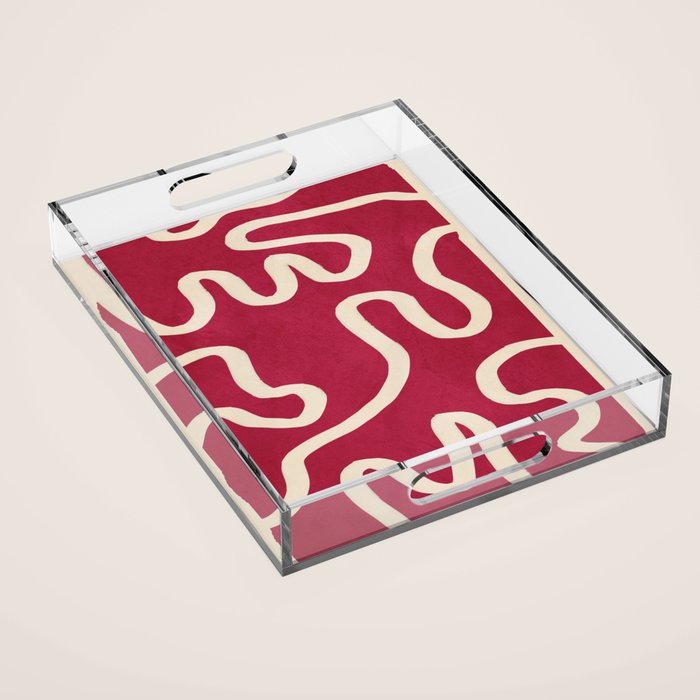 abstract minimal 65/2 Acrylic Tray Gallery Image 1