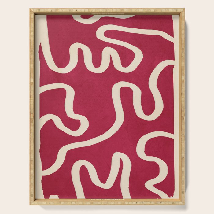 abstract minimal 65/2 Serving Tray Gallery Image 1