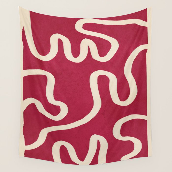 abstract minimal 65/2 Wall Tapestry Gallery Image 4