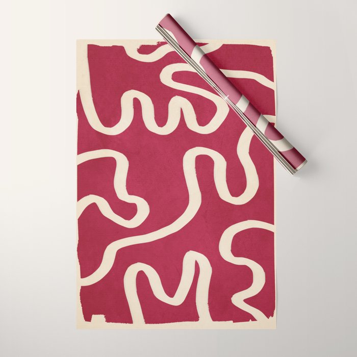abstract minimal 65/2 Wrapping Paper Gallery Image 1