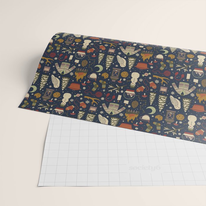 Winter Nights Wrapping Paper Gallery Image 2
