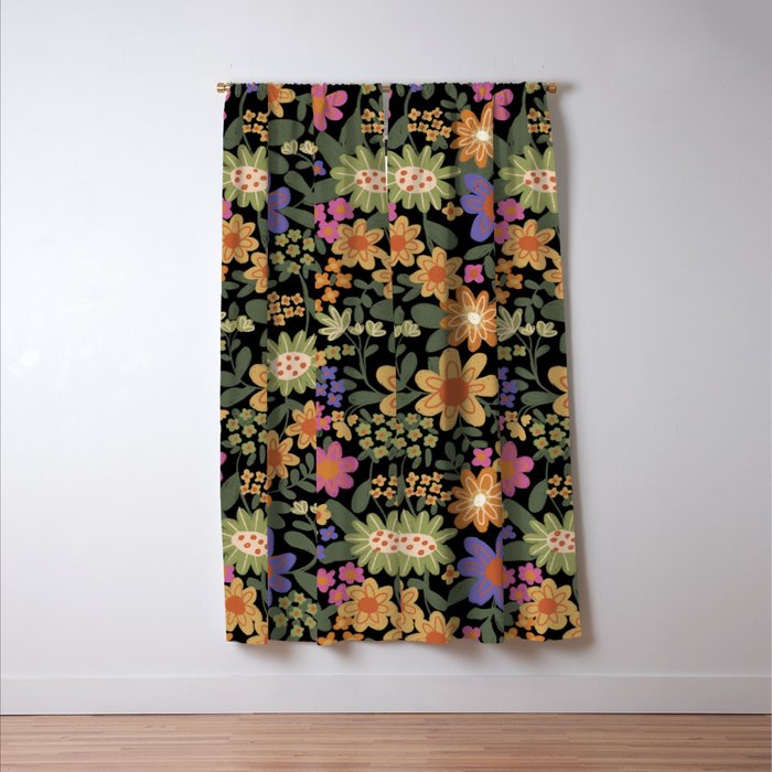 New flora Window Curtain Gallery Image 3
