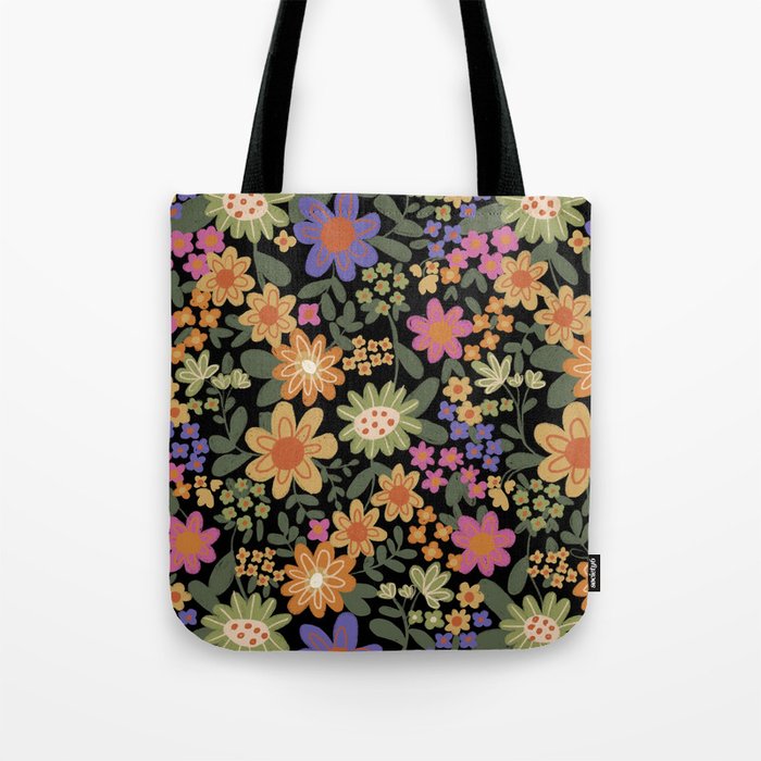 New flora Tote Bag Gallery Image 1