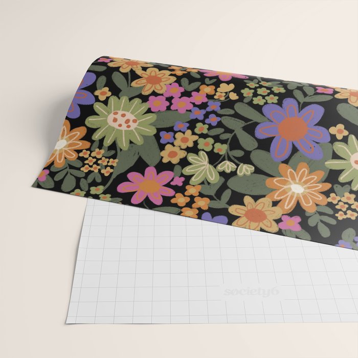 New flora Wrapping Paper Gallery Image 2