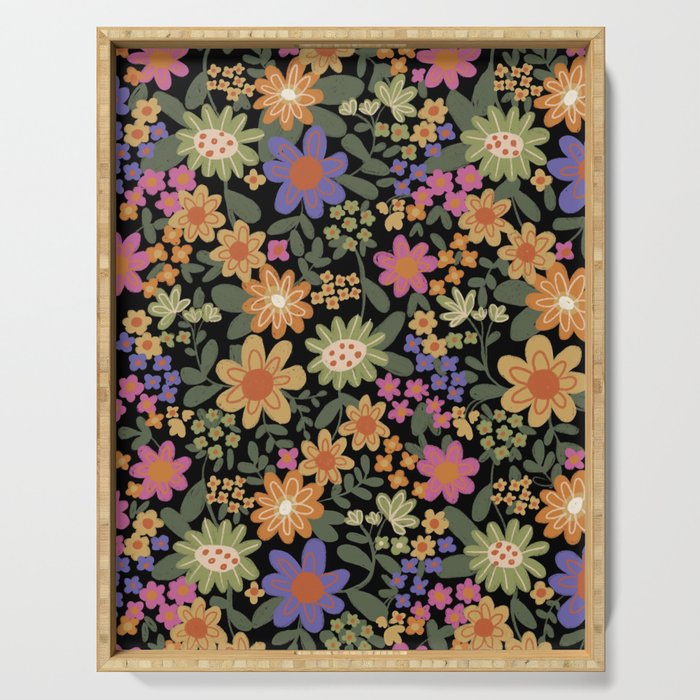 New flora Serving Tray Gallery Image 1