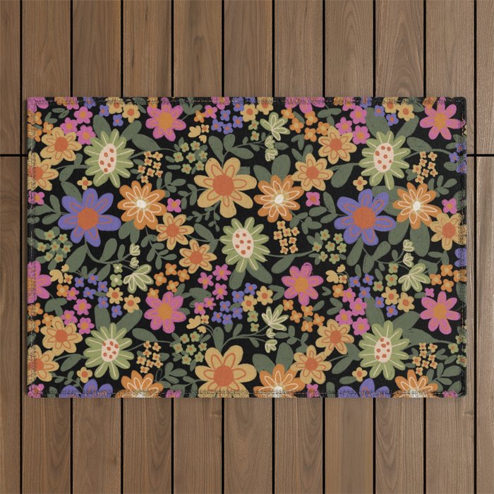 New flora Outdoor Rug Gallery Image 1