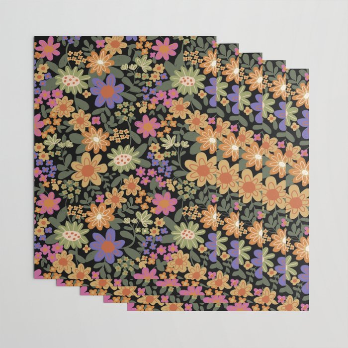New flora Wrapping Paper Gallery Image 3