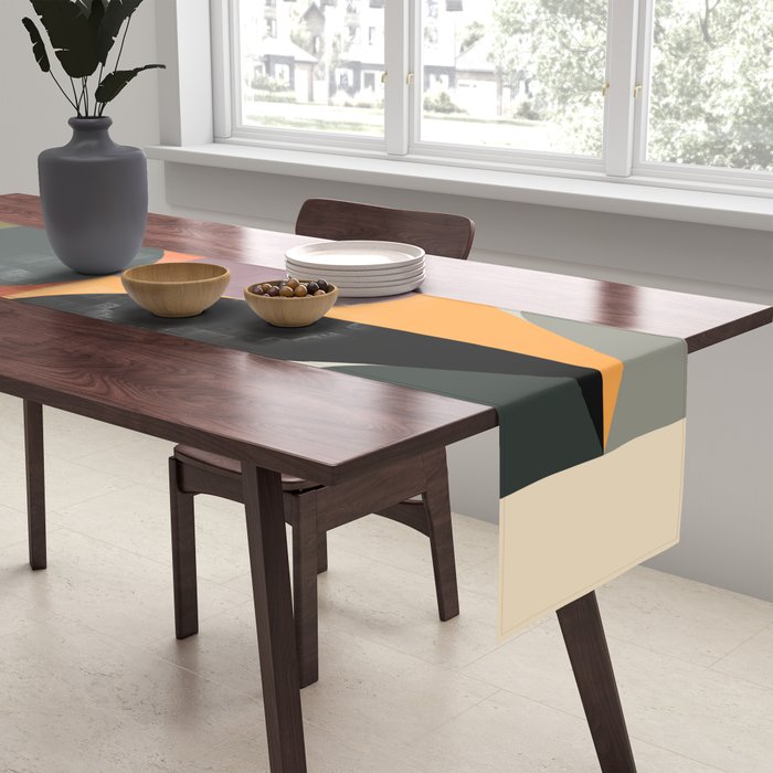Modern Abstraction 15 Table Runner Gallery Image 2