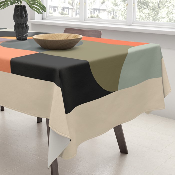 Modern Abstraction 15 Tablecloth Gallery Image 3