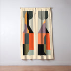 Modern Abstraction 15 Window Curtain Gallery Image 3