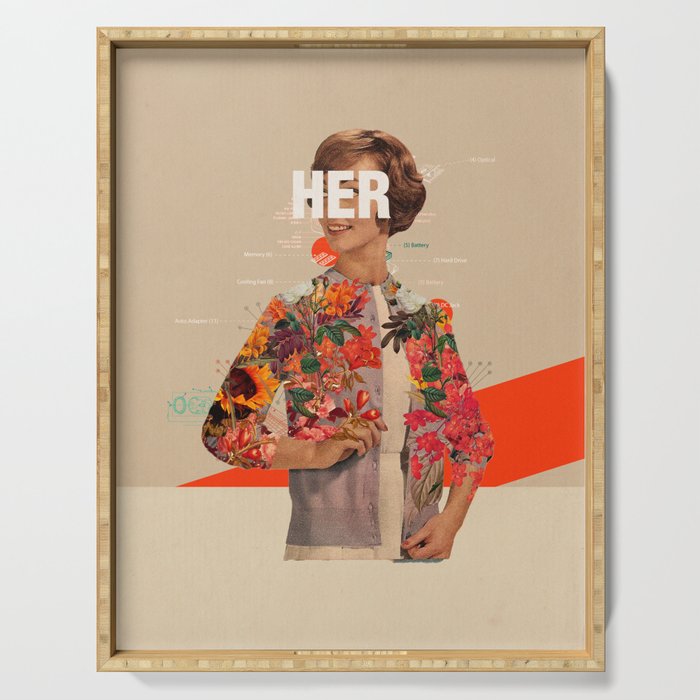 Her Serving Tray Gallery Image 1
