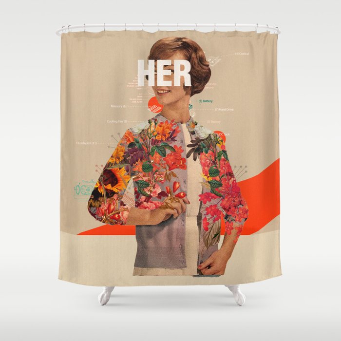 Her Shower Curtain Gallery Image 1