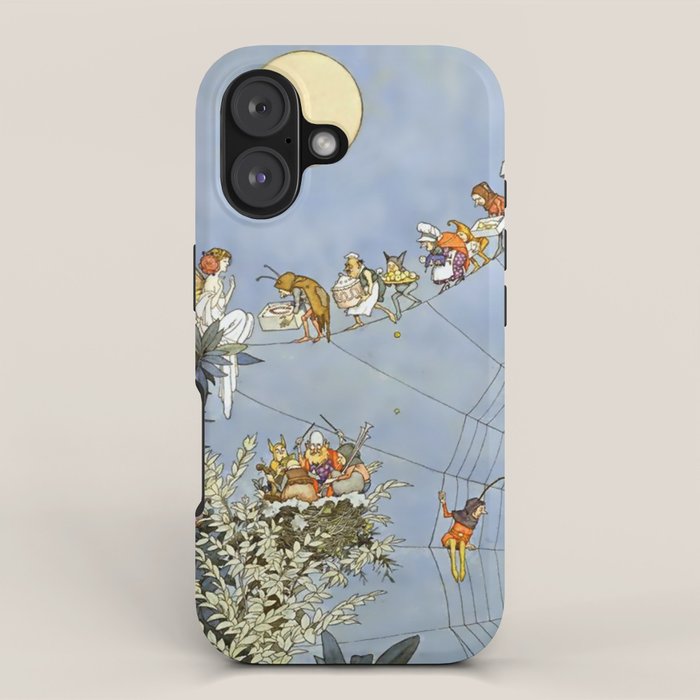 âThe Fairyâs Birthdayâ Illustration by W Heath Robinson iPhone Case Gallery Image 1
