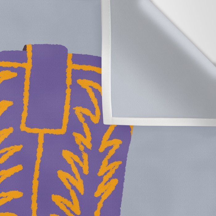Purple Cowgirl Boot Wall Tapestry Gallery Image 3
