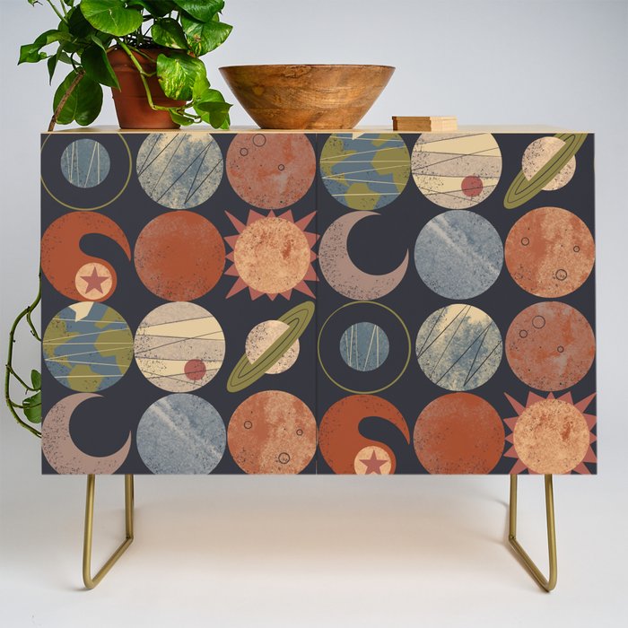 Home System Grid Credenza Gallery Image 1
