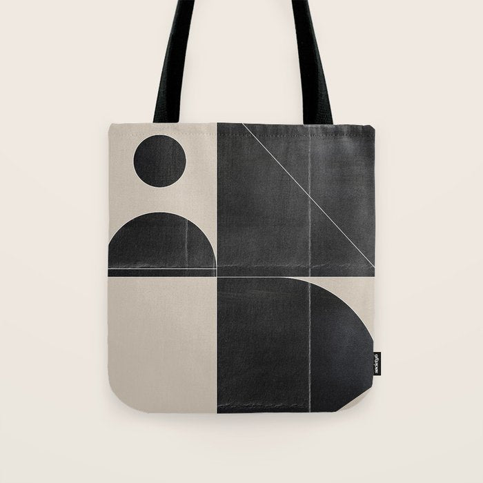Minimal Geometric Shapes 214 Tote Bag Gallery Image 1