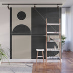Minimal Geometric Shapes 214 Wall Mural Gallery Image 1