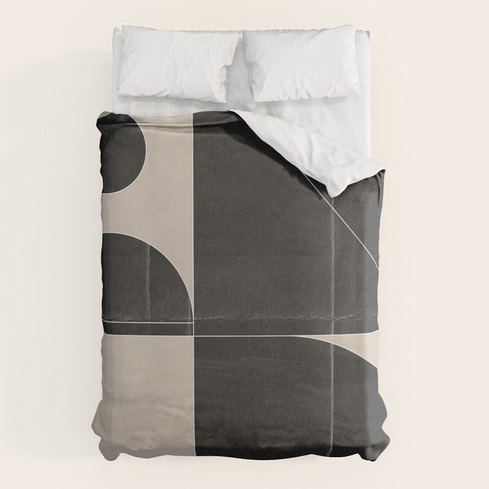 Minimal Geometric Shapes 214 Duvet Cover Gallery Image 1