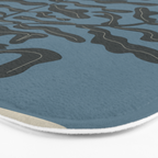 Branching Silhouettes 2 Bath Mat Gallery Image 3