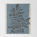 Branching Silhouettes 2 Throw Blanket Gallery Image 2