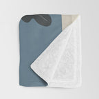 Branching Silhouettes 2 Throw Blanket Gallery Image 3
