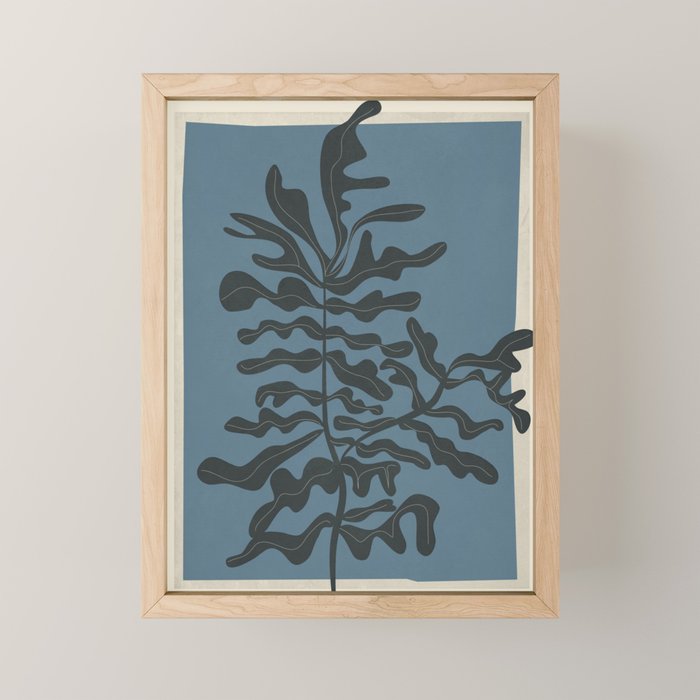 Branching Silhouettes 2 Mini Art Print Gallery Image 1