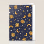 Vintage Celestial Mood Stationery Card Gallery Image 2