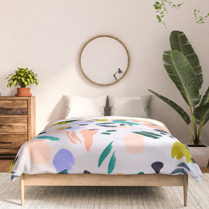 TERRAZZO BRUSHSTROKES Comforter Gallery Image 3