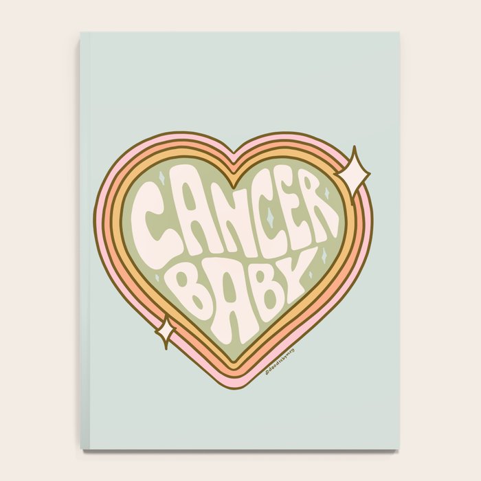 Cancer Zodiac Baby Notebook Gallery Image 4