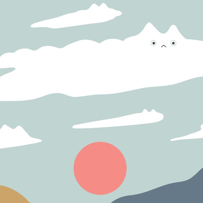 Cat Landscape 23 Coffee Mug Gallery Image 2