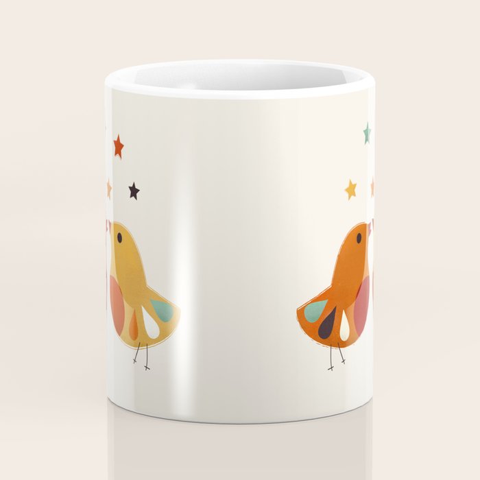 Little Festive Birds Coffee Mug Gallery Image 4
